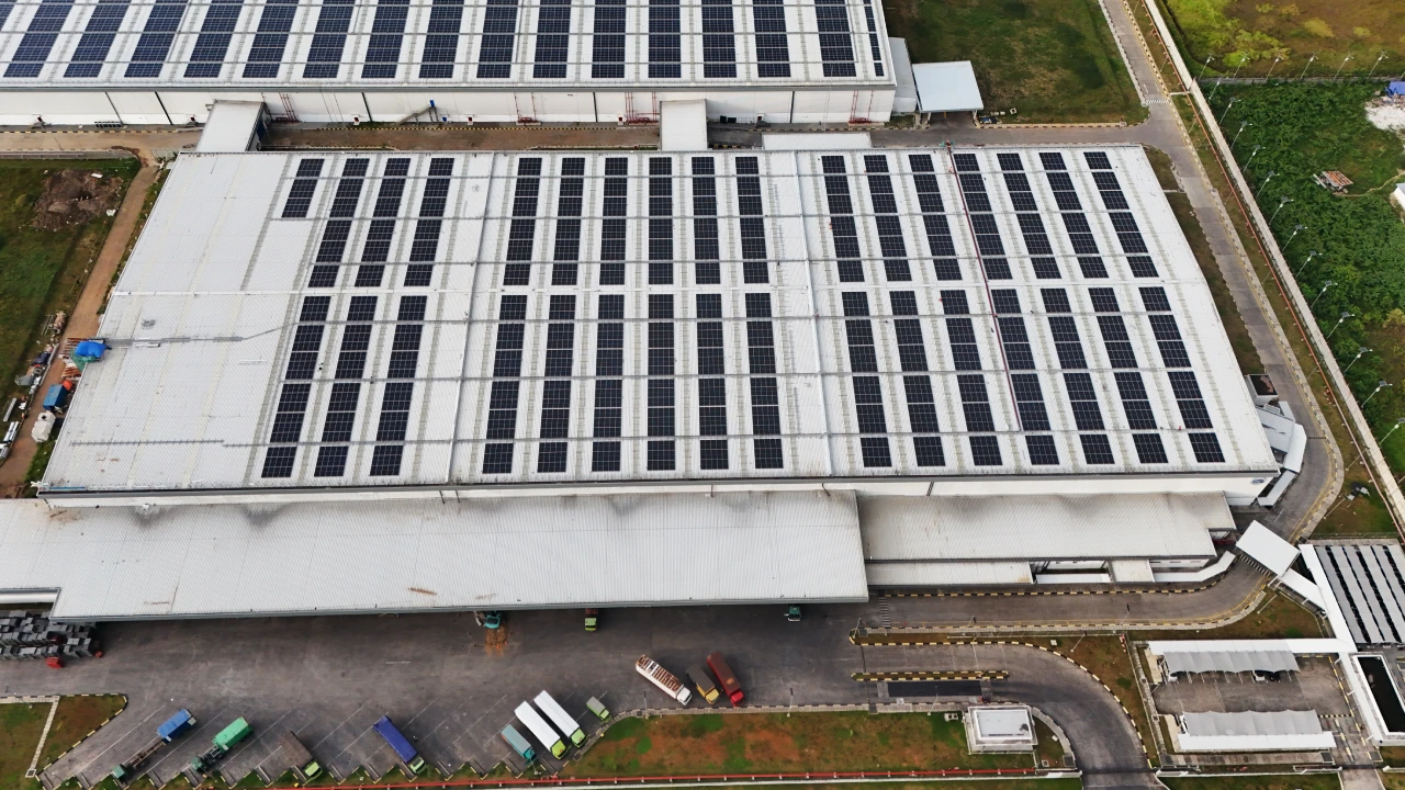 Friesland Campina Solar PV Rooftop