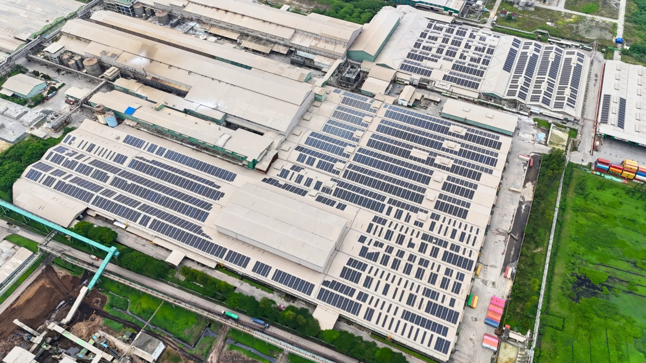 PT Indah Kiat Pulp & Paper Solar Rooftop Perawang