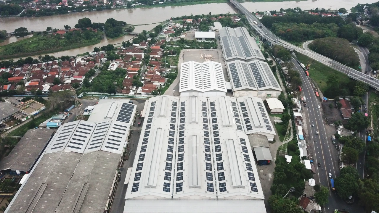 Tjiwi Kimia Solar PV Rooftop